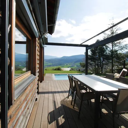 Formidable Avec Piscine Et Vue Chalet Vimines