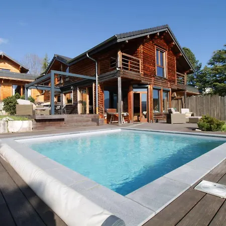 Formidable Avec Piscine Et Vue Chalet Vimines