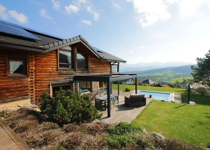 Formidable Avec Piscine Et Vue Chalet *