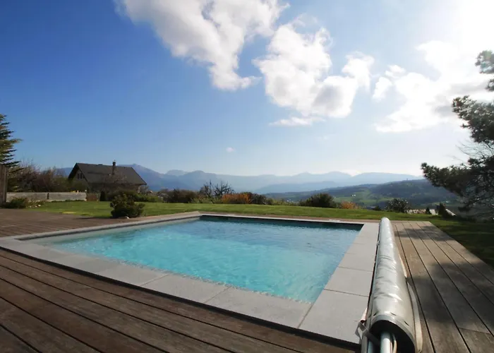 Formidable Avec Piscine Et Vue Alpstuga *