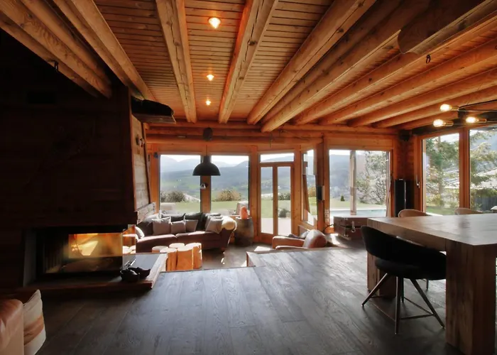 Formidable Avec Piscine Et Vue Alpstuga